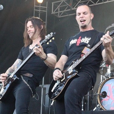 Myles Kennedy et Mark Tremonti au Carolina Rebellion festival avec Alter Bridge